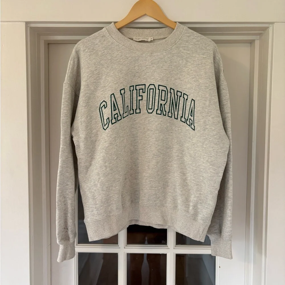 Gray California Sweatshirt (M) boutique. - Picture 2 of 6